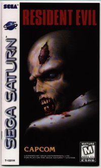 Resident Evil Sega Saturn  box art